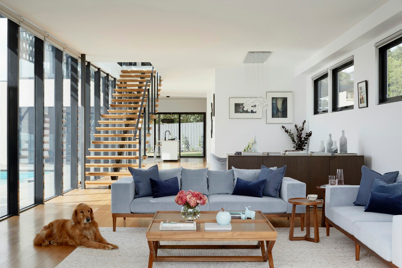 Modern living, naturally.